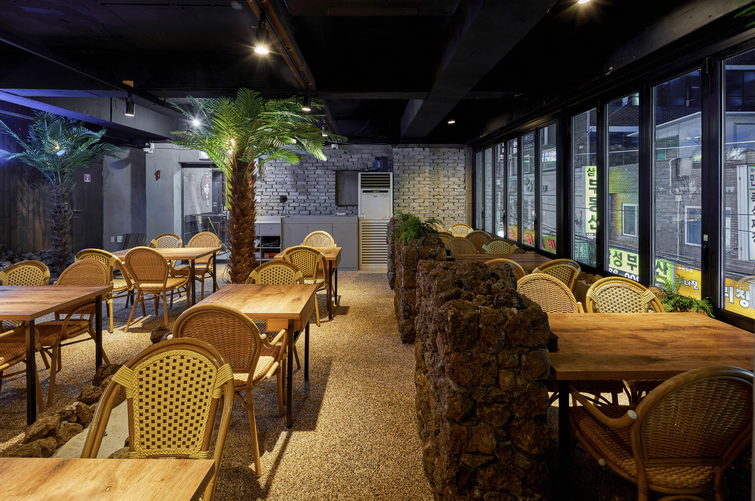 40 平韩式小清新餐厅，品味美食与空间的艺术融合-10