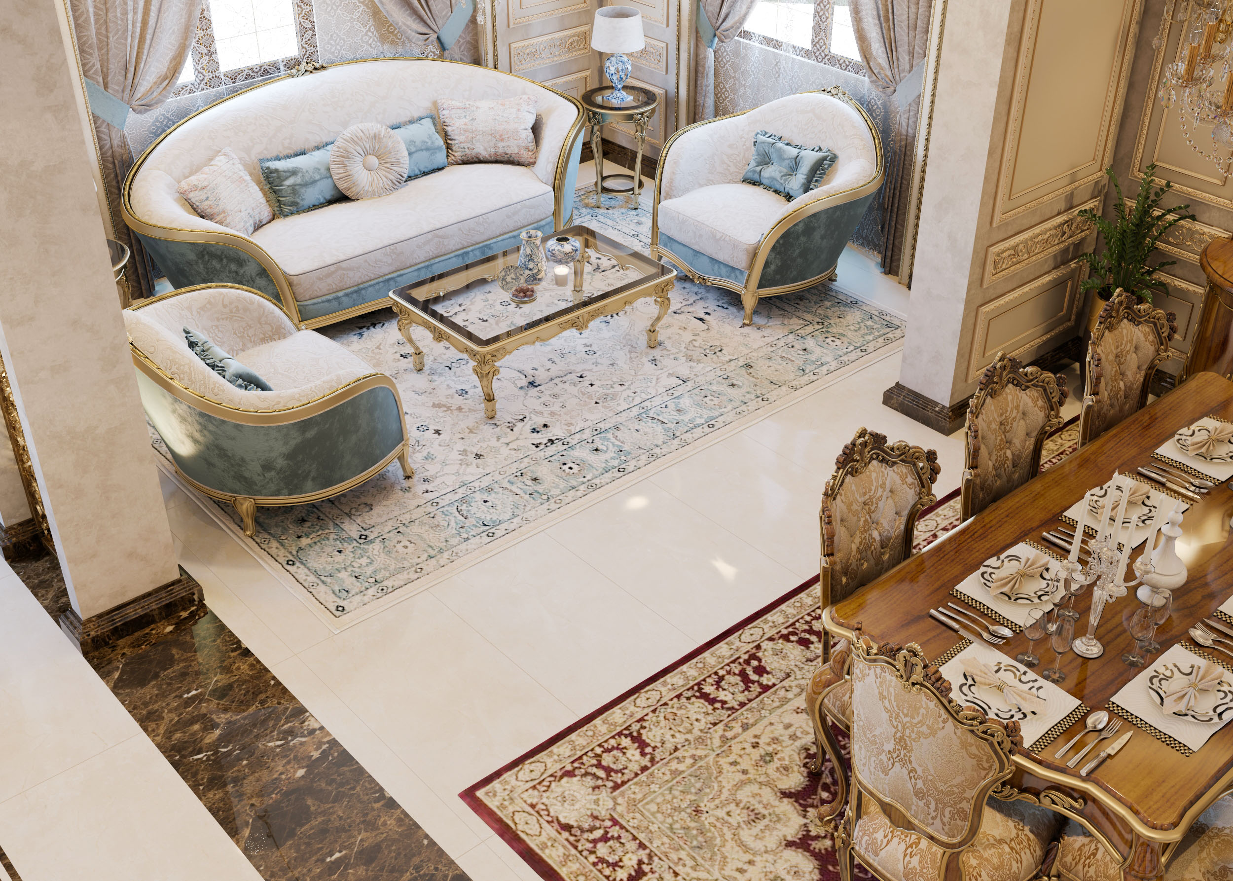 古典别墅接待处-8