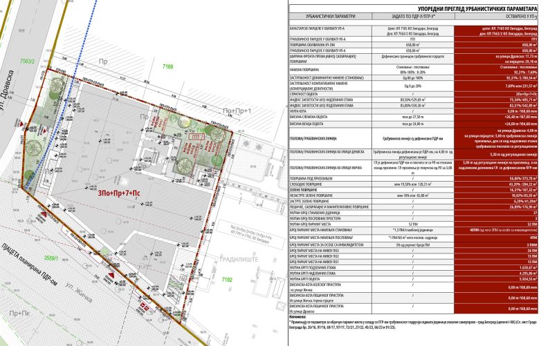 Žička和Dravska街角带露台的七层建筑-18