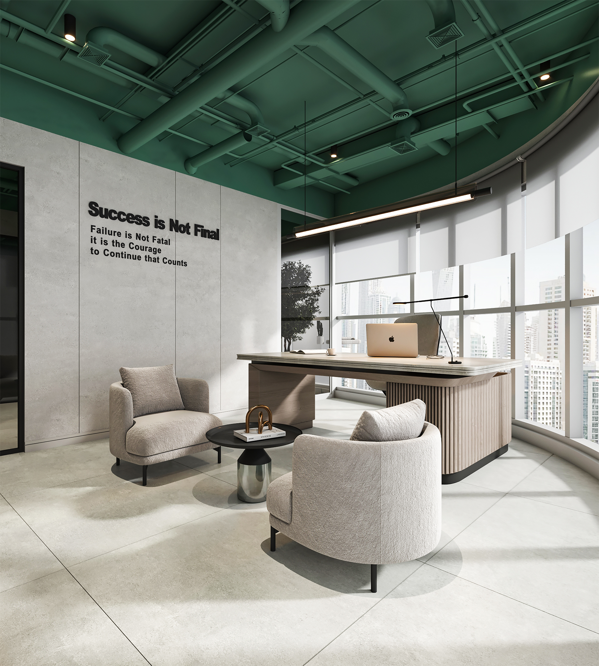 office interior design, Loc : Business Bay, Dubai !-9