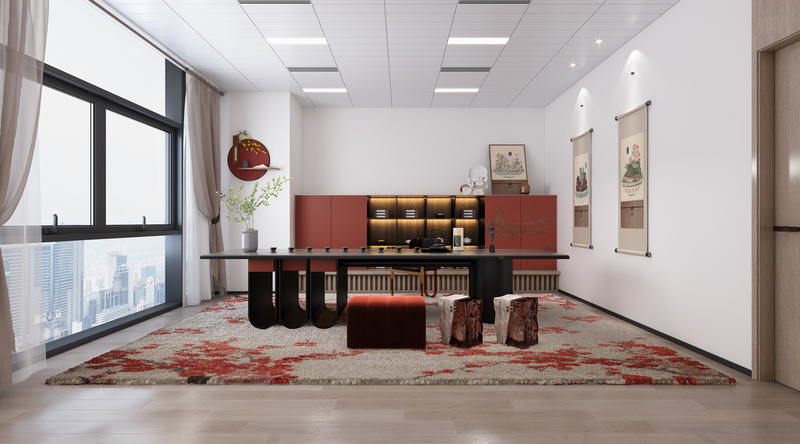 38 层文化艺术品交易公司室内设计-48