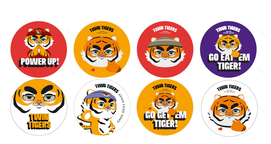 TWIN TIGERS 餐厅丨俄罗斯莫斯科丨Muravina Anna,Sazonova Elena-40