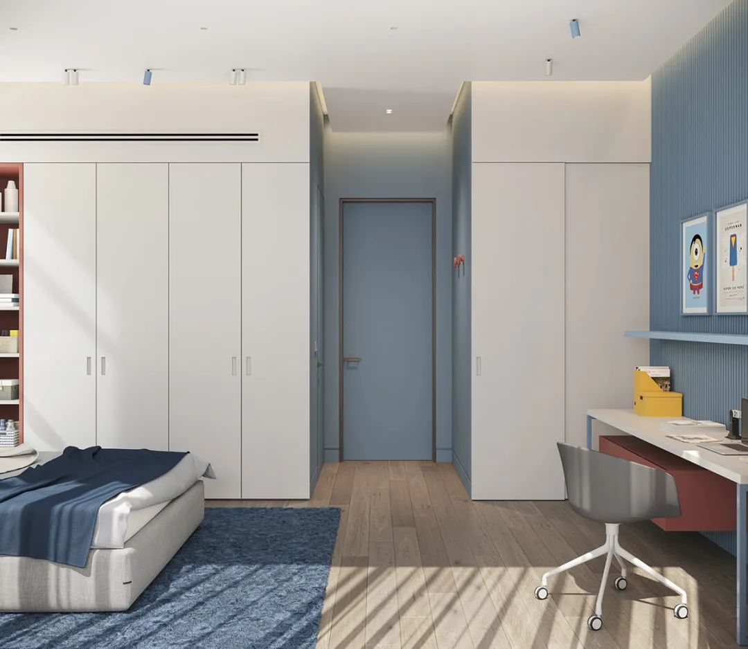 迪拜现代住宅,温馨休闲空间设计-42