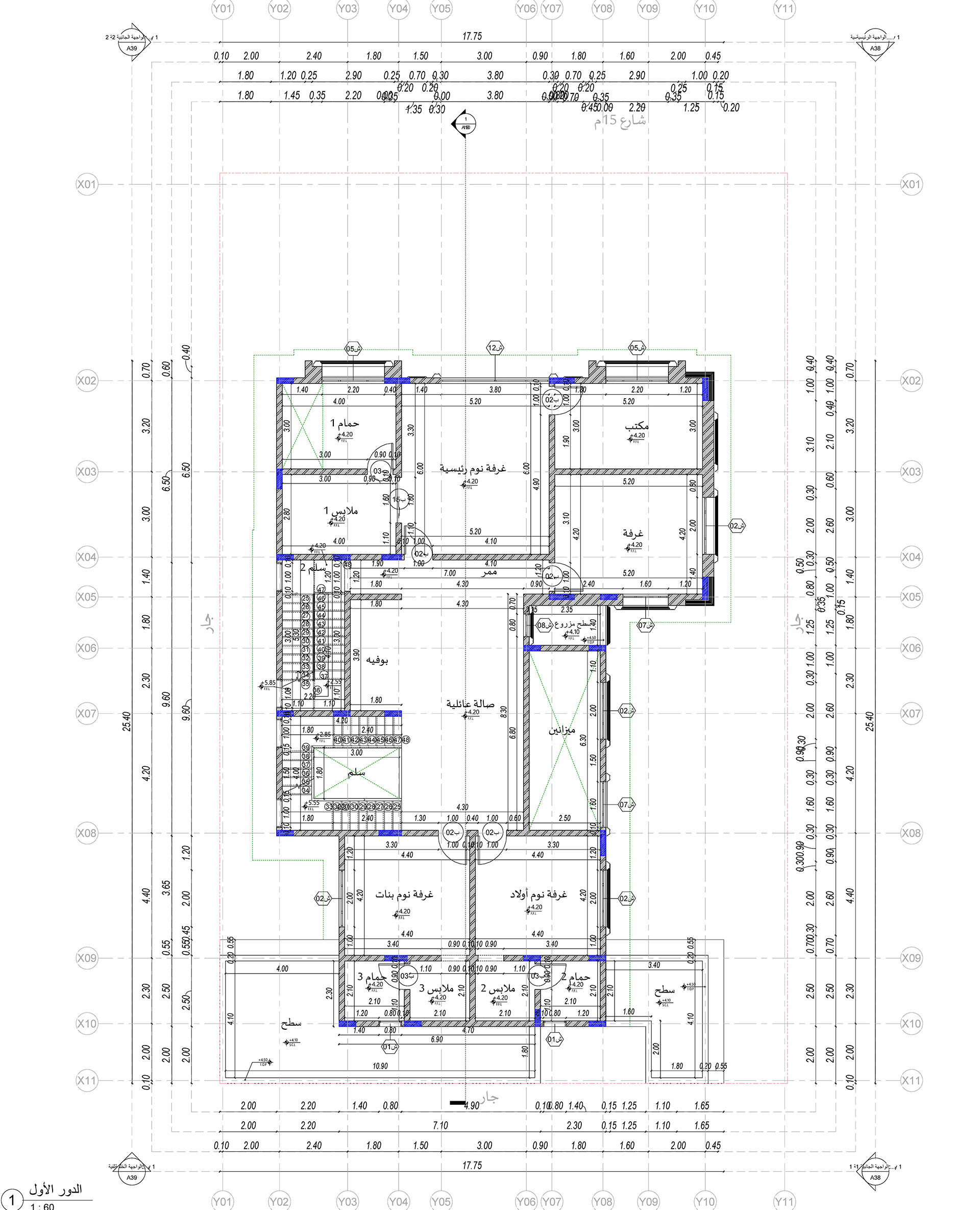 M·K· Classic Villa 室内外设计丨沙特阿拉伯丨Bariq Consultants-13