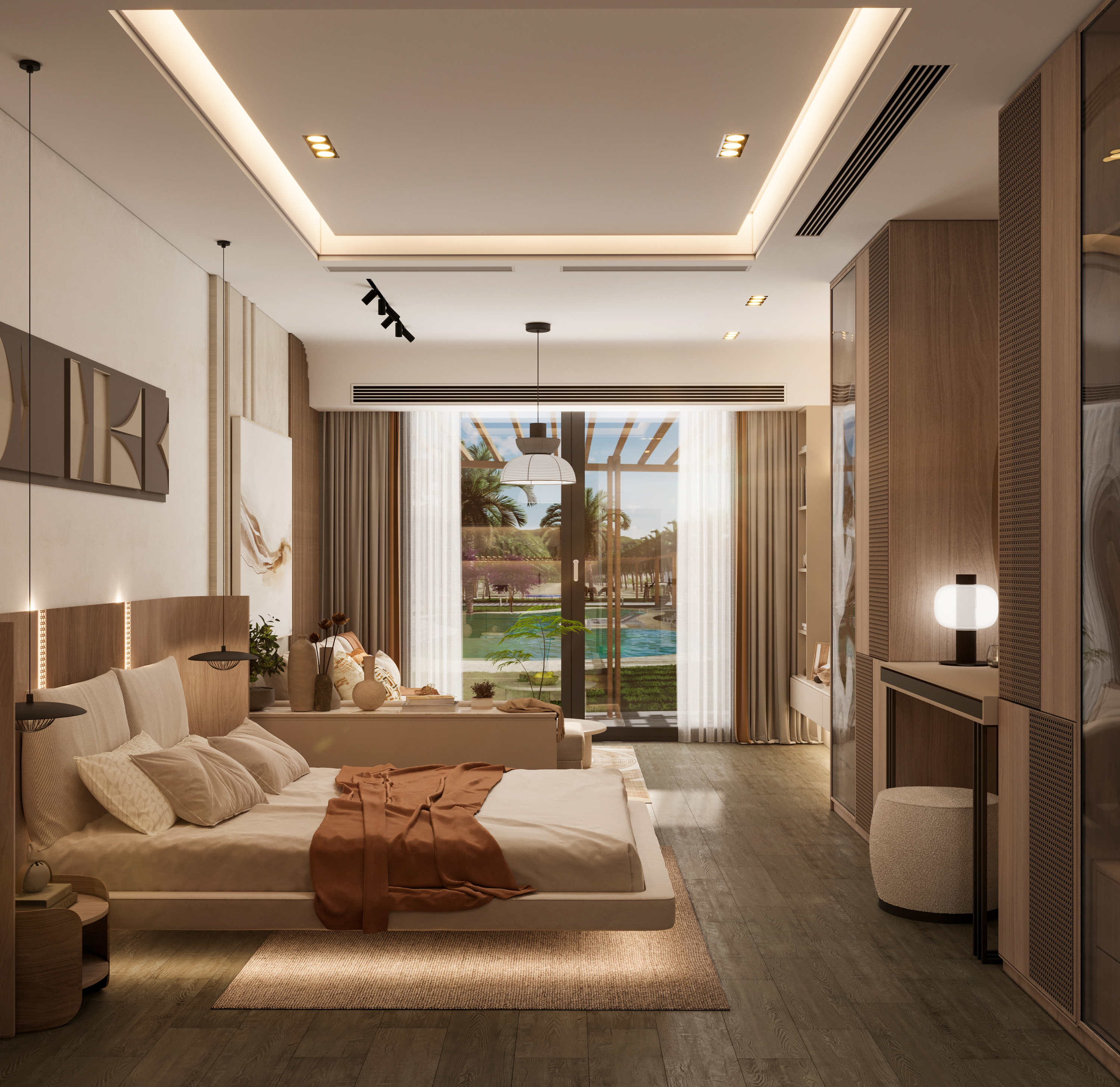 汽车旅馆房间丨沙特阿拉伯丨Mona Mahmoud-5