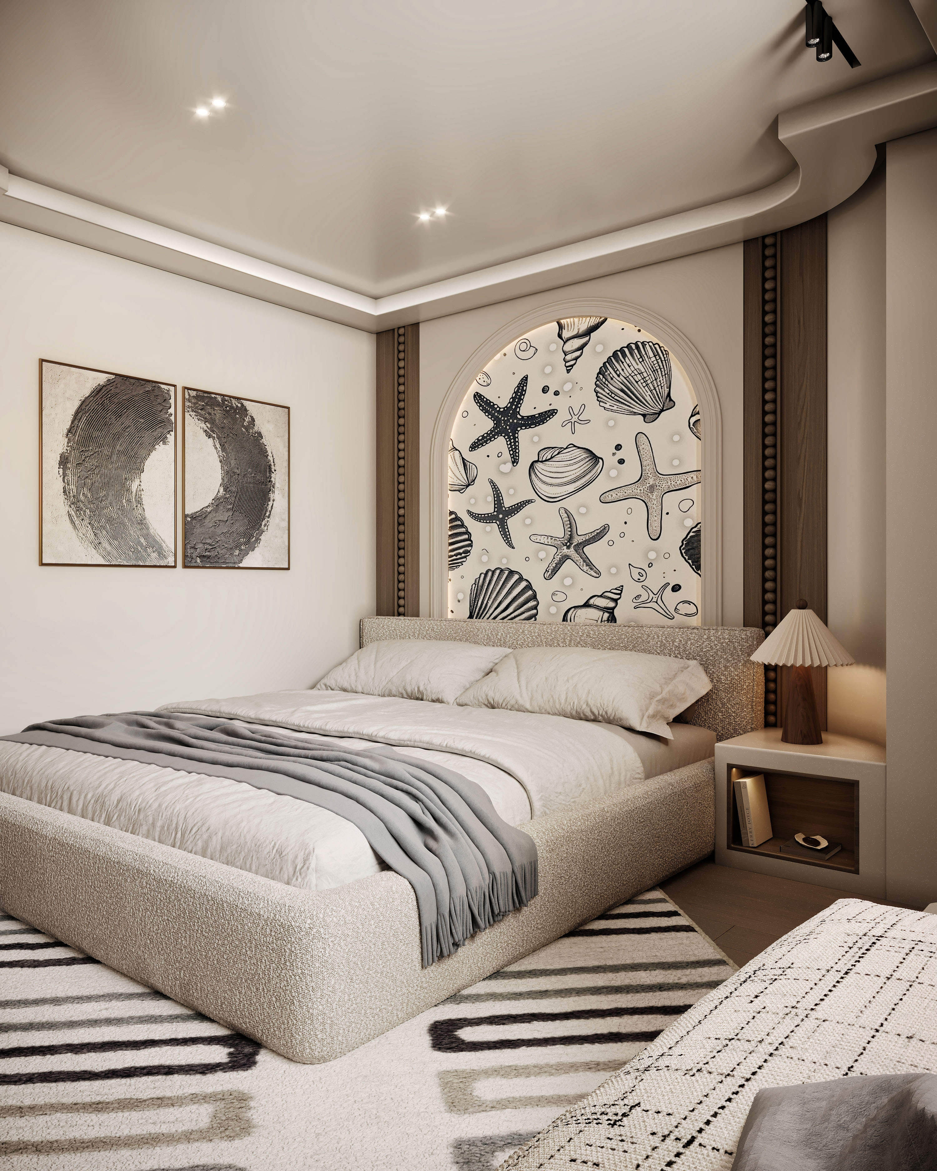 游艇卧室设计丨埃及丨Amina El  kholy-13