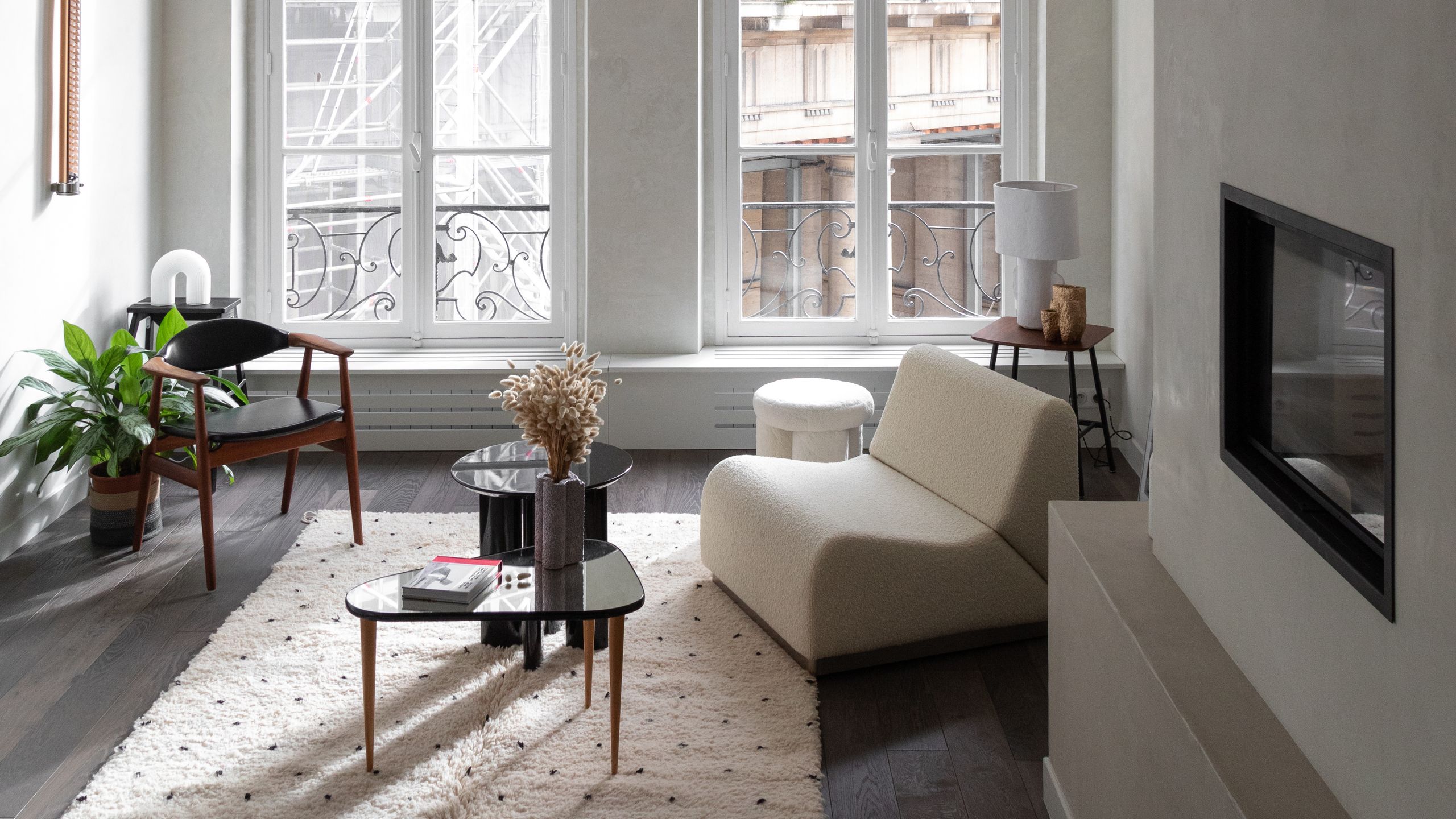 巴黎近哈勒花园50平米小公寓翻新丨法国巴黎丨Boclaud Architecture-3