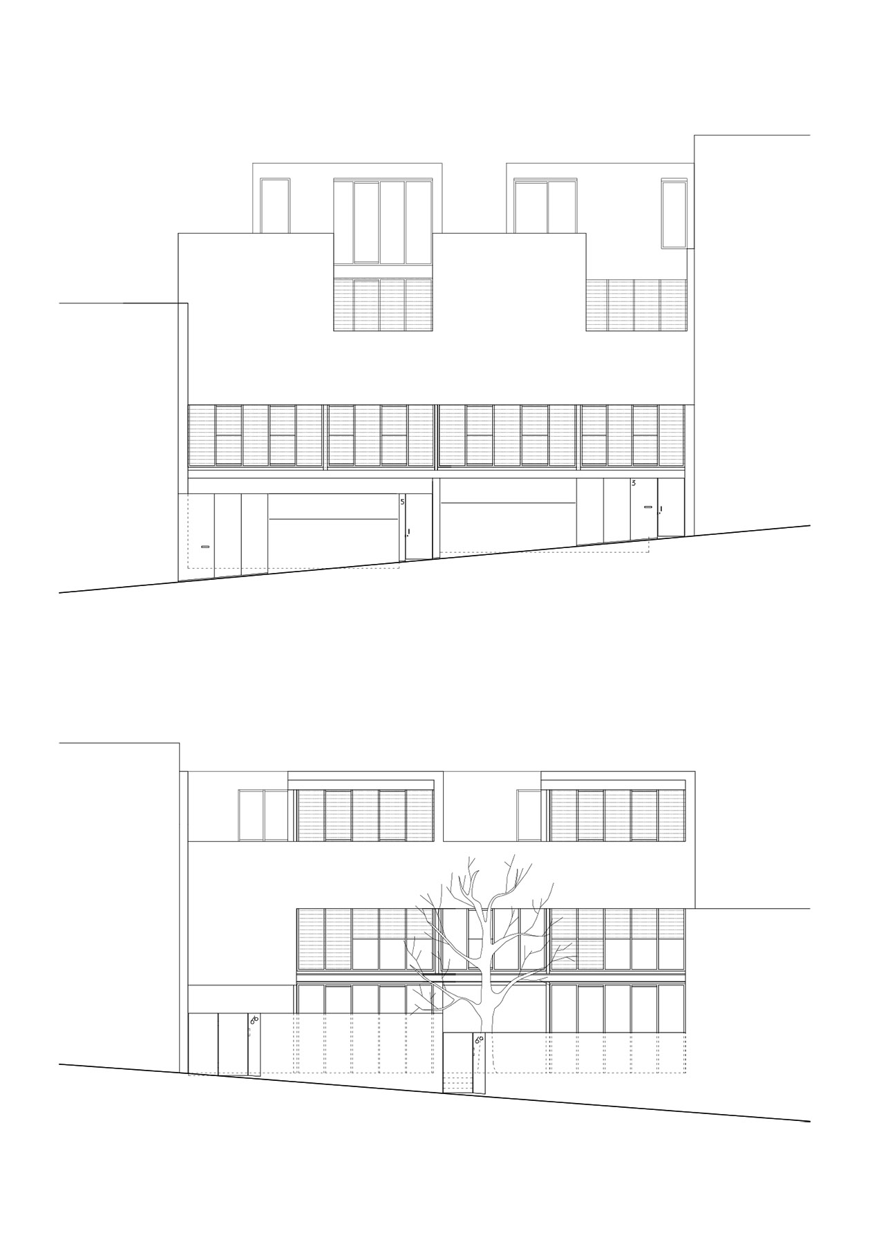 马德里德埃萨德拉比利亚两座联排住宅丨马里丨estudio__entresitio等团队成员-13