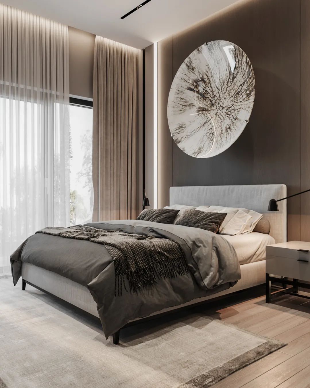 阿塞拜疆巴库现代轻奢公寓设计丨Aytan Guliyeva-32