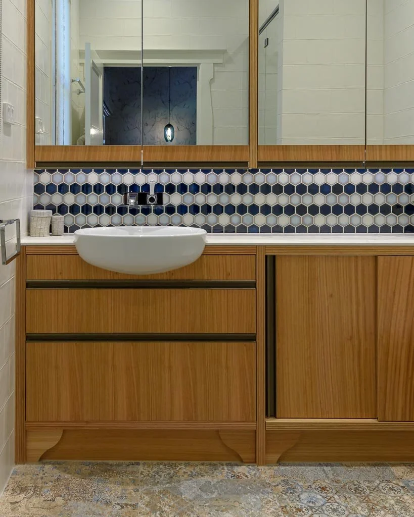 Spanish mission renovation melbourne — blue fruit  interior design melbourne-72