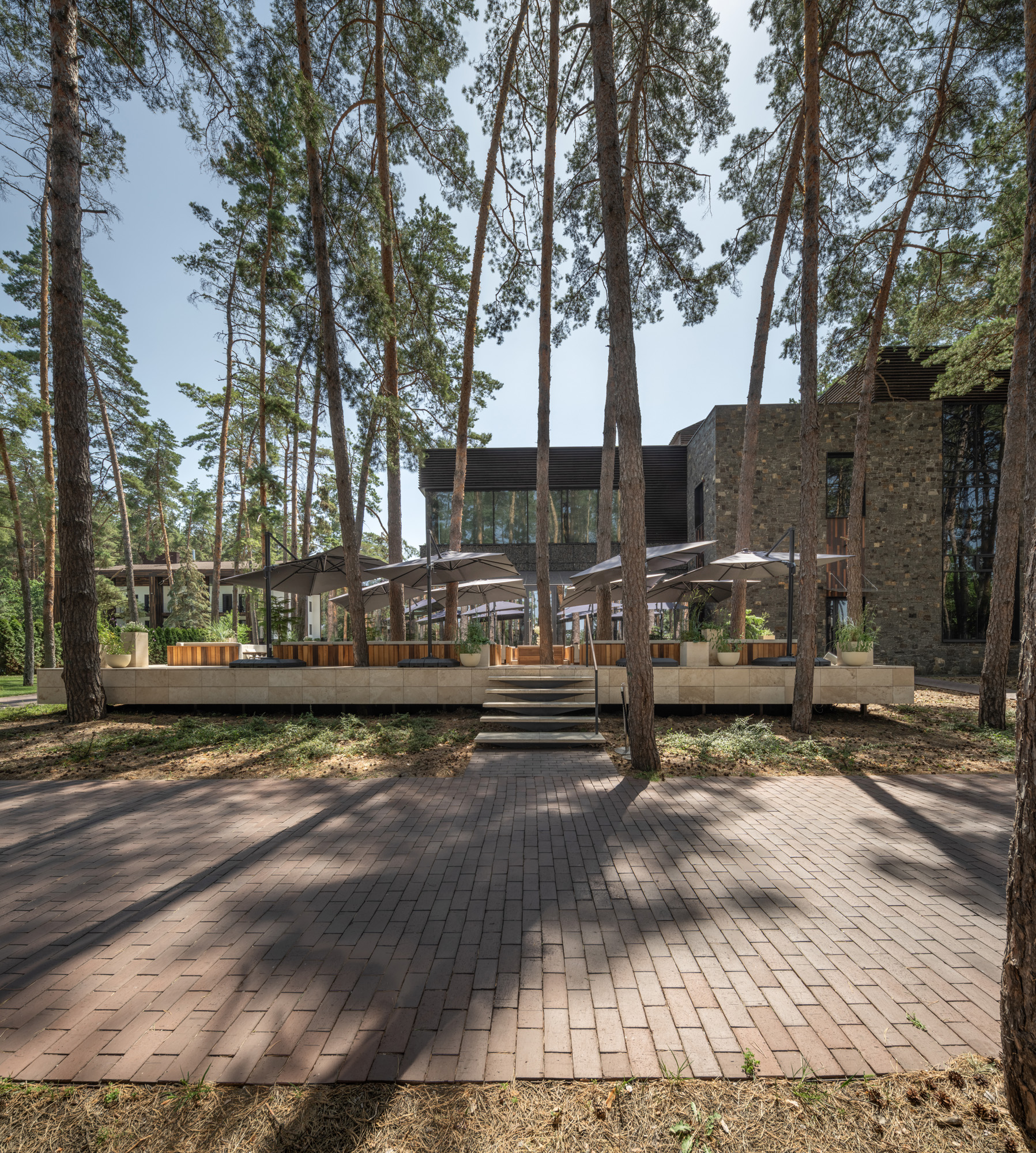 露台与泳池，维霍利休闲公园丨乌克兰丨YOD Group-17