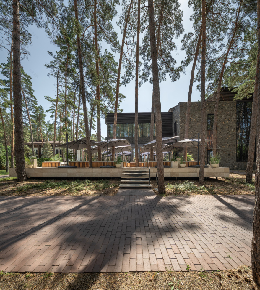 露台与泳池,维霍利休闲公园丨乌克兰丨YOD Group-17