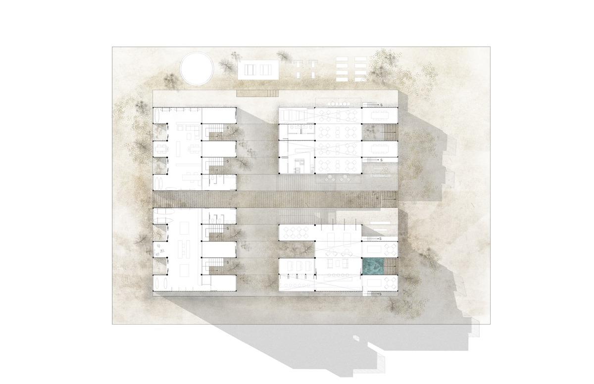 拉本塔纳海滩上的集装箱伪装者丨墨西哥丨V TALLER-27