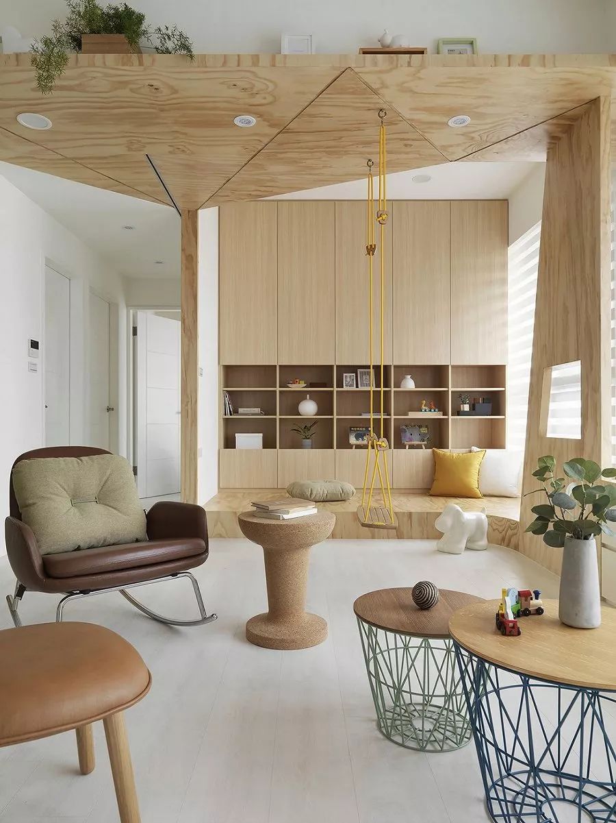 台湾原木风亲子宅设计 | WOW！游乐园-30