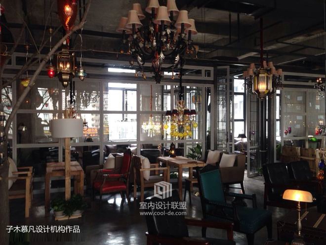 子木慕凡设计--漫咖啡太原店-12