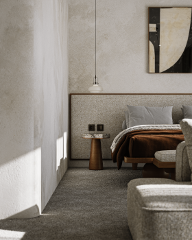 Montis 酒店卧室室内设计项目丨Build Interiors + omnivolantis