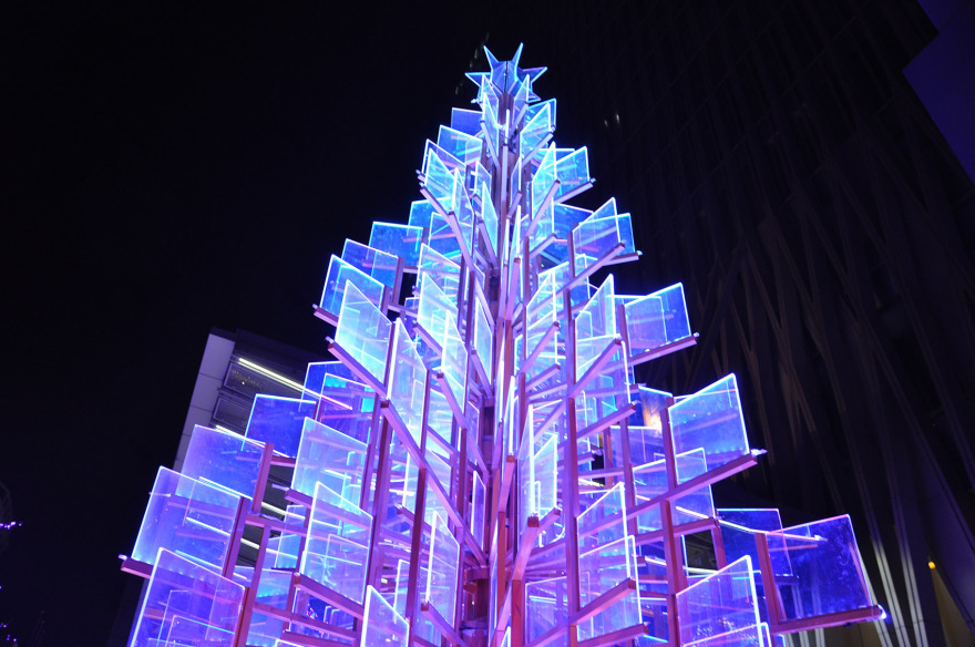 2015北京国贸三期圣诞节室外装置艺术 & “圣诞树” / Way Studio-8