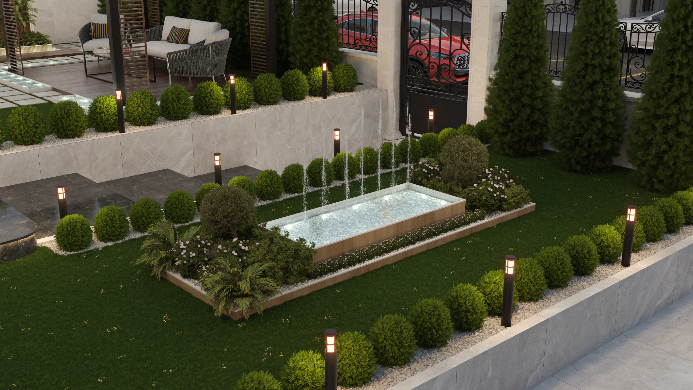 Garden design in Dream City-1
