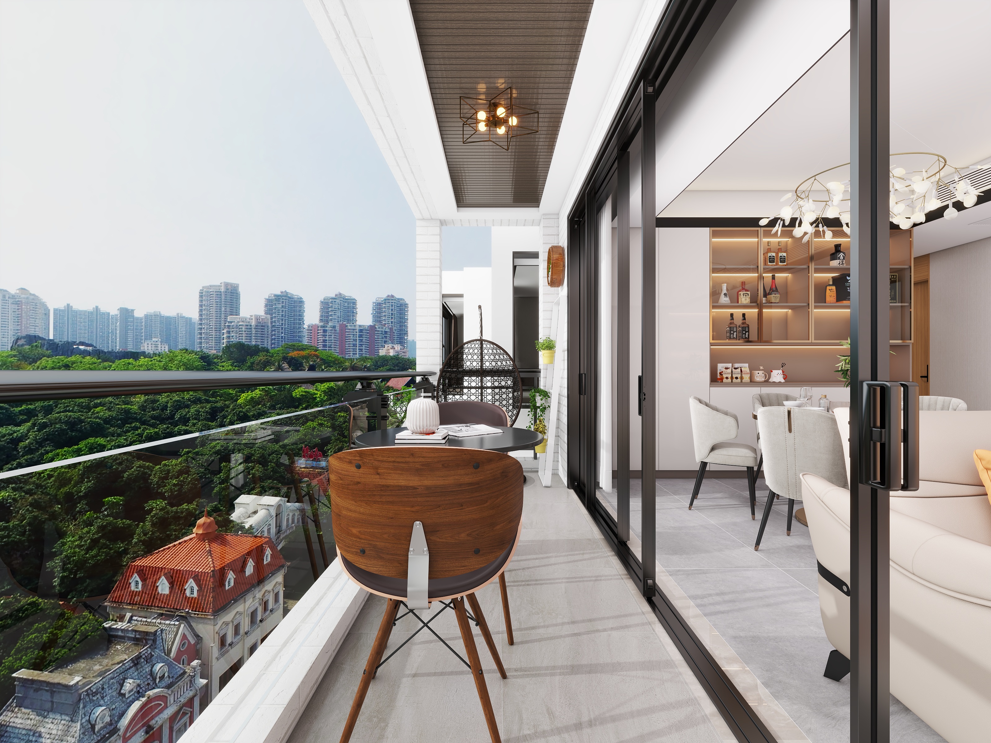 四川成都龙光天瀛（117平方现代简约四居室）-23