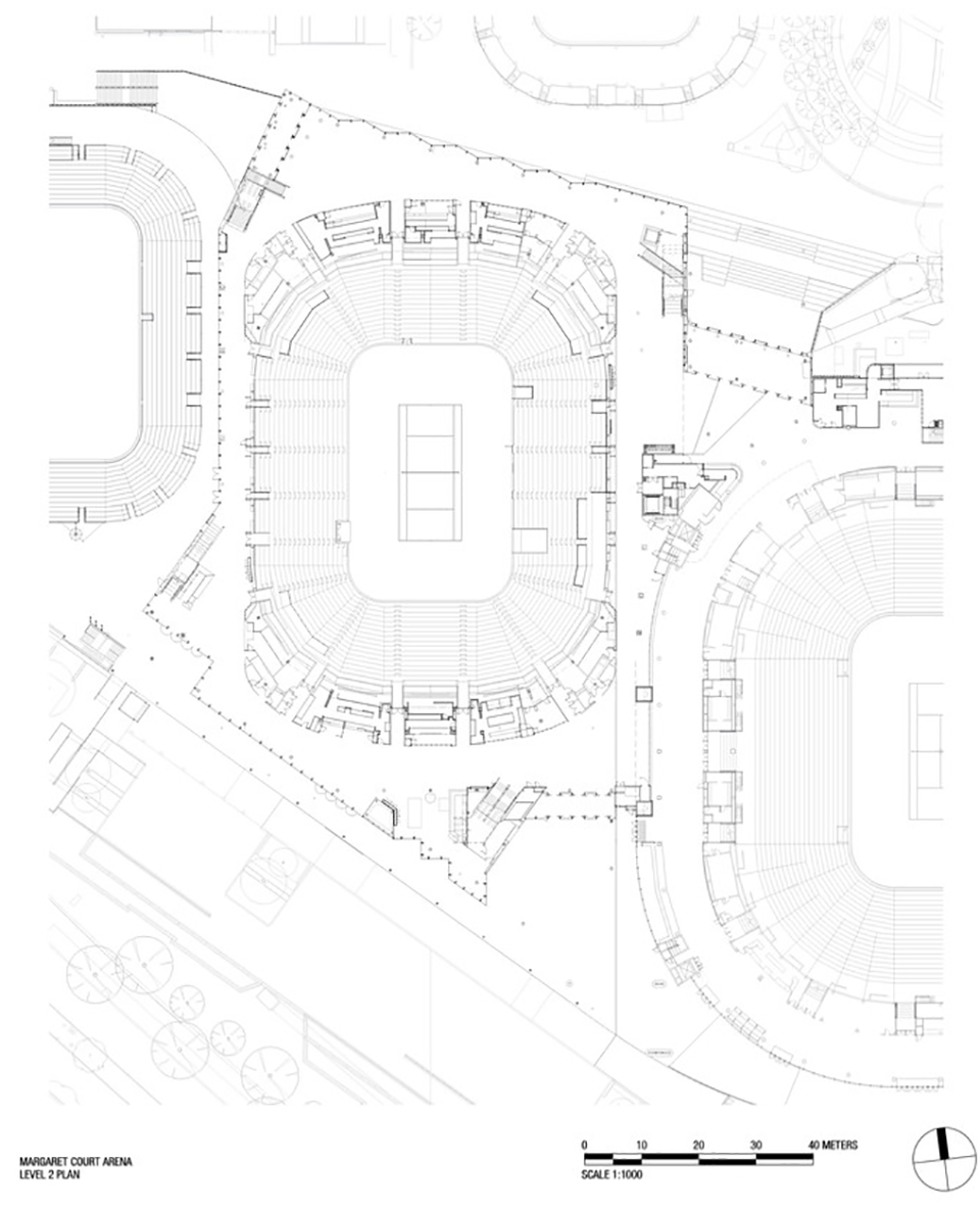 玛格丽特·考特球场丨澳大利亚墨尔本丨POPULOUS(博普乐思)-37