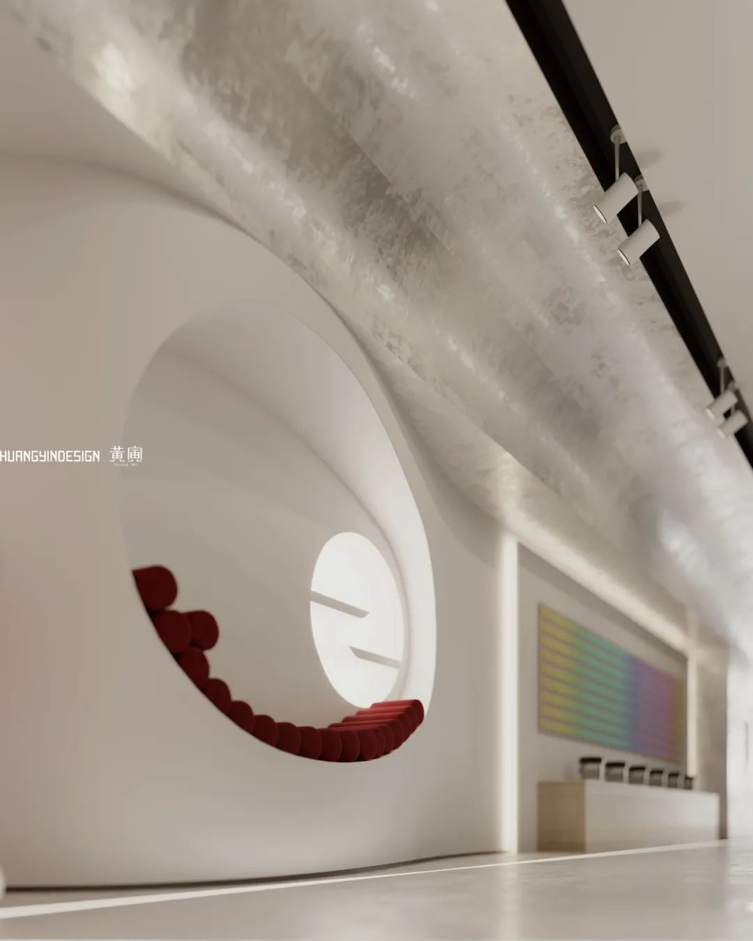 壹等艺国际涂料银泰展厅丨中国台州丨黄寅设计事务所-32