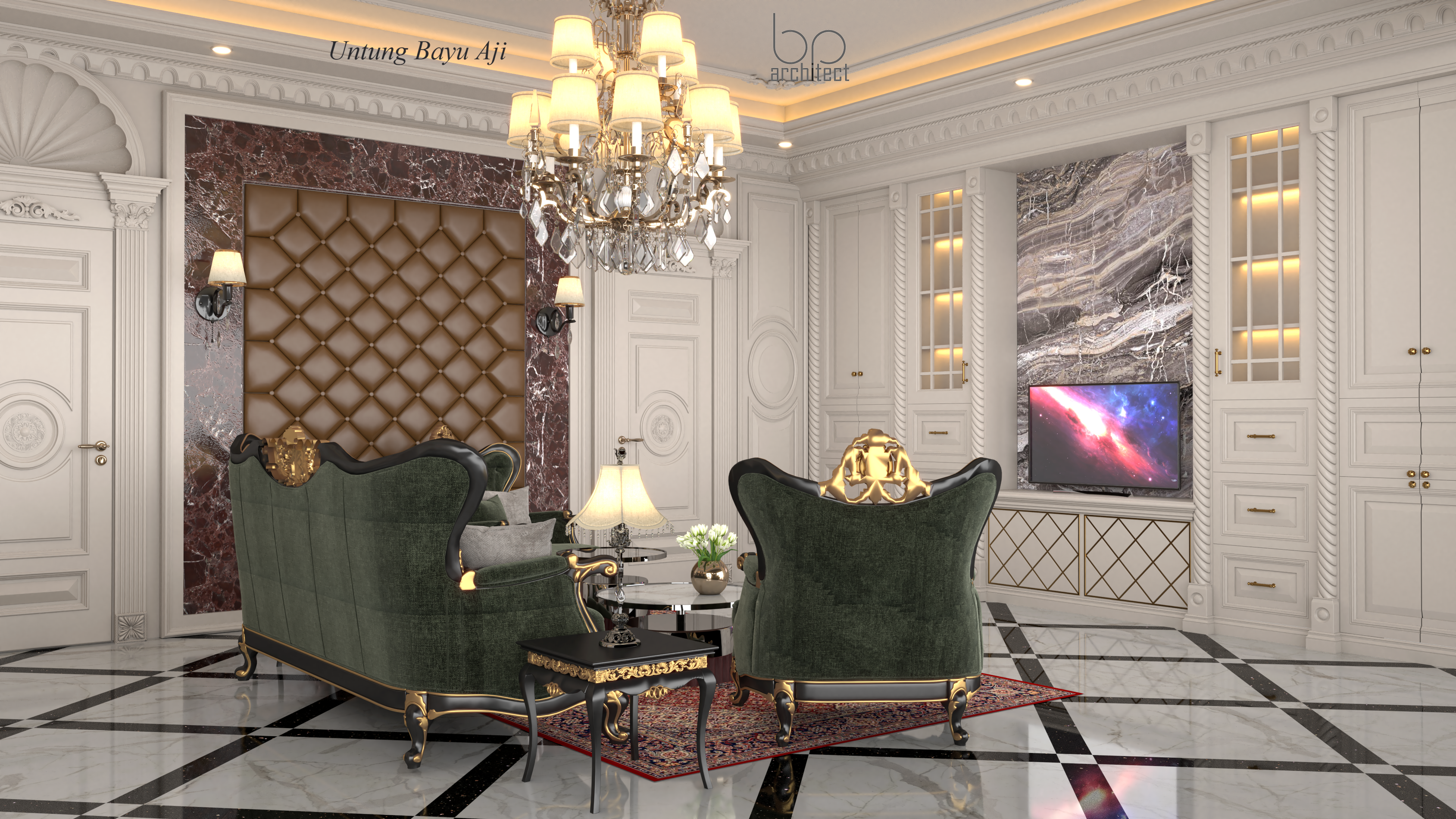 豪华古典概念住宅设计-4