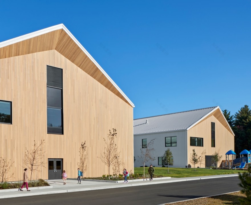 Arrowstreet 打造古典教育学府,融入自然美景-17