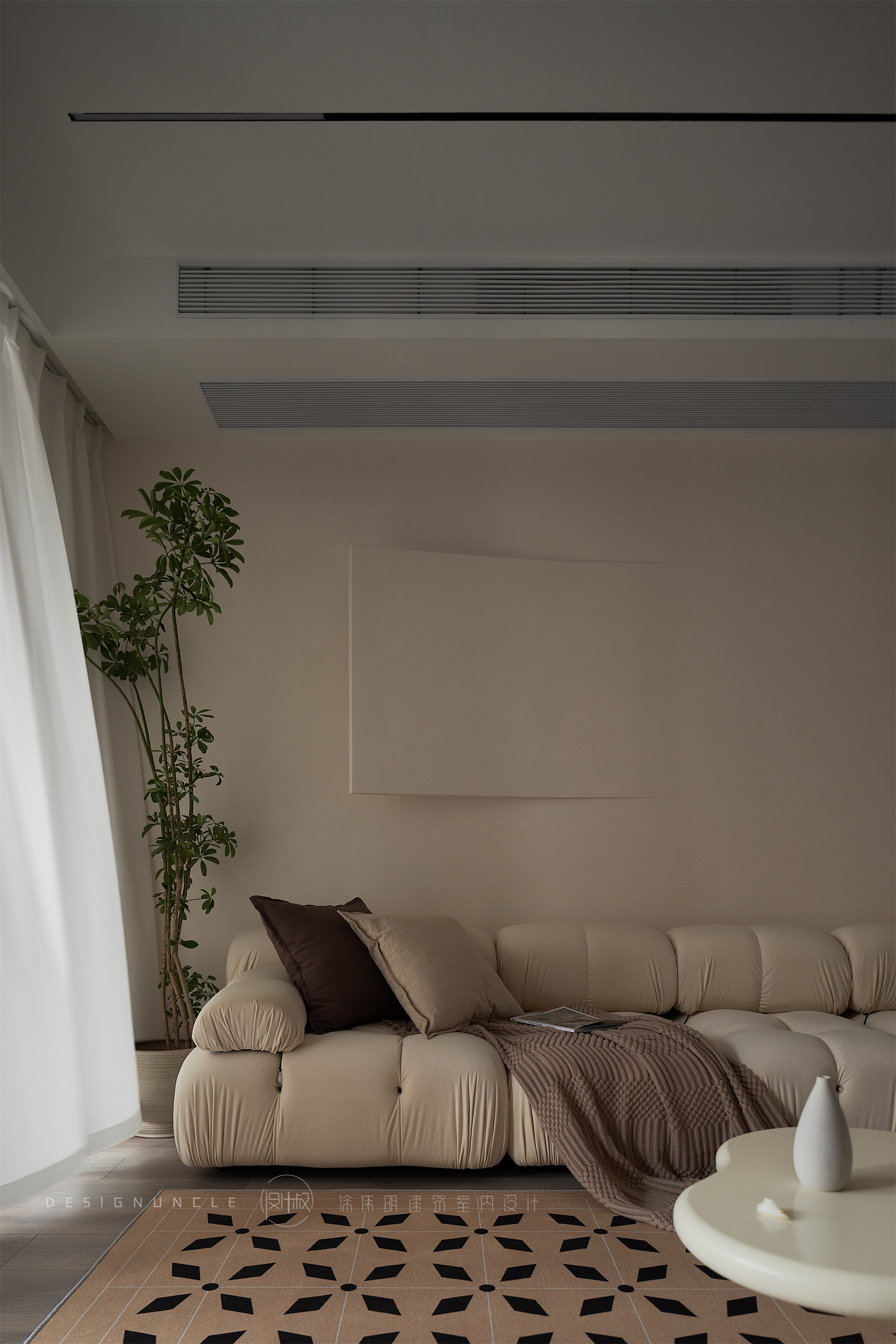 自然禅意简约侘寂风住宅设计丨徐伟明建筑室内设计-31