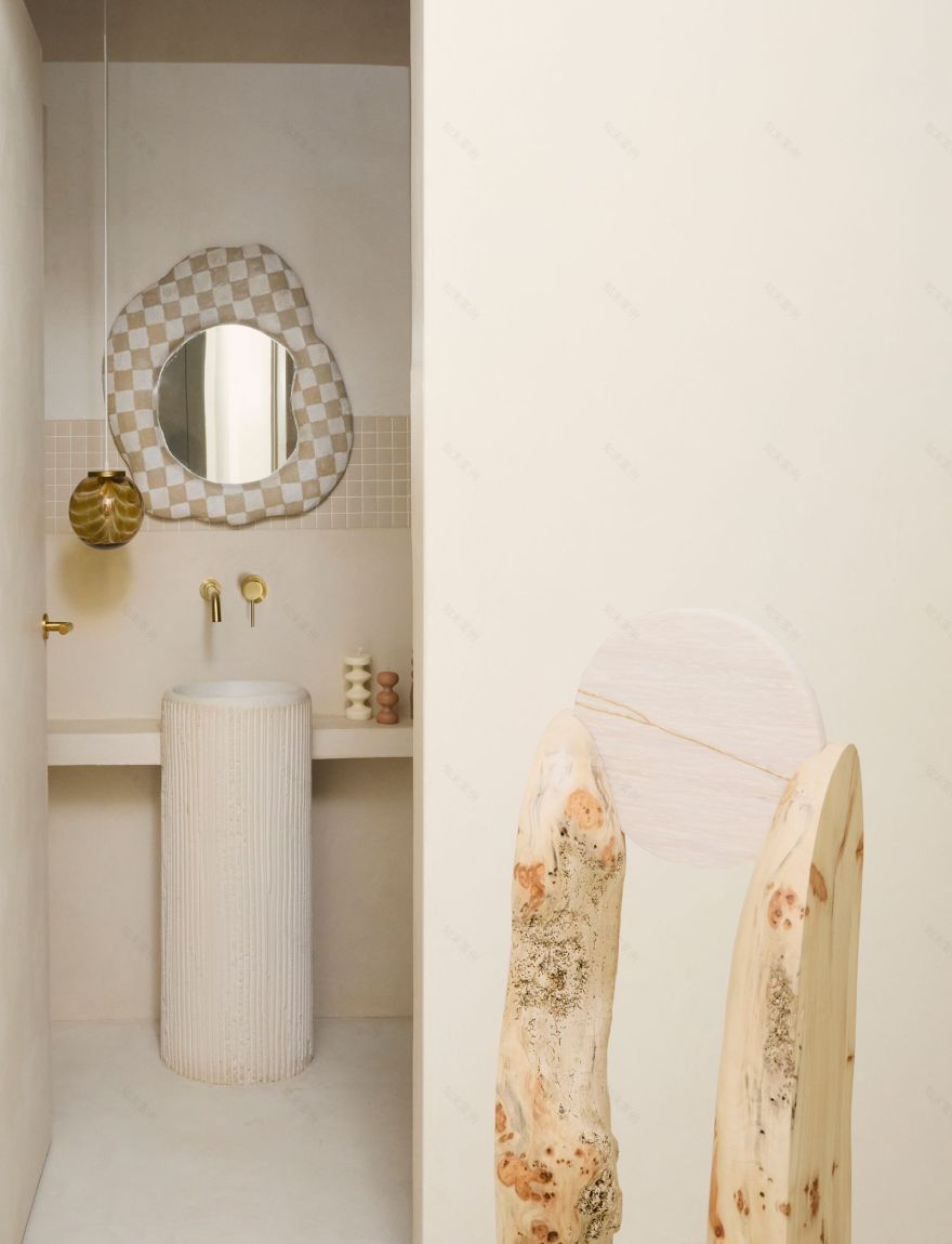 受阿尔梅里亚和富埃特文图拉沙漠景观启发的马德里公寓丨西班牙马德里-27