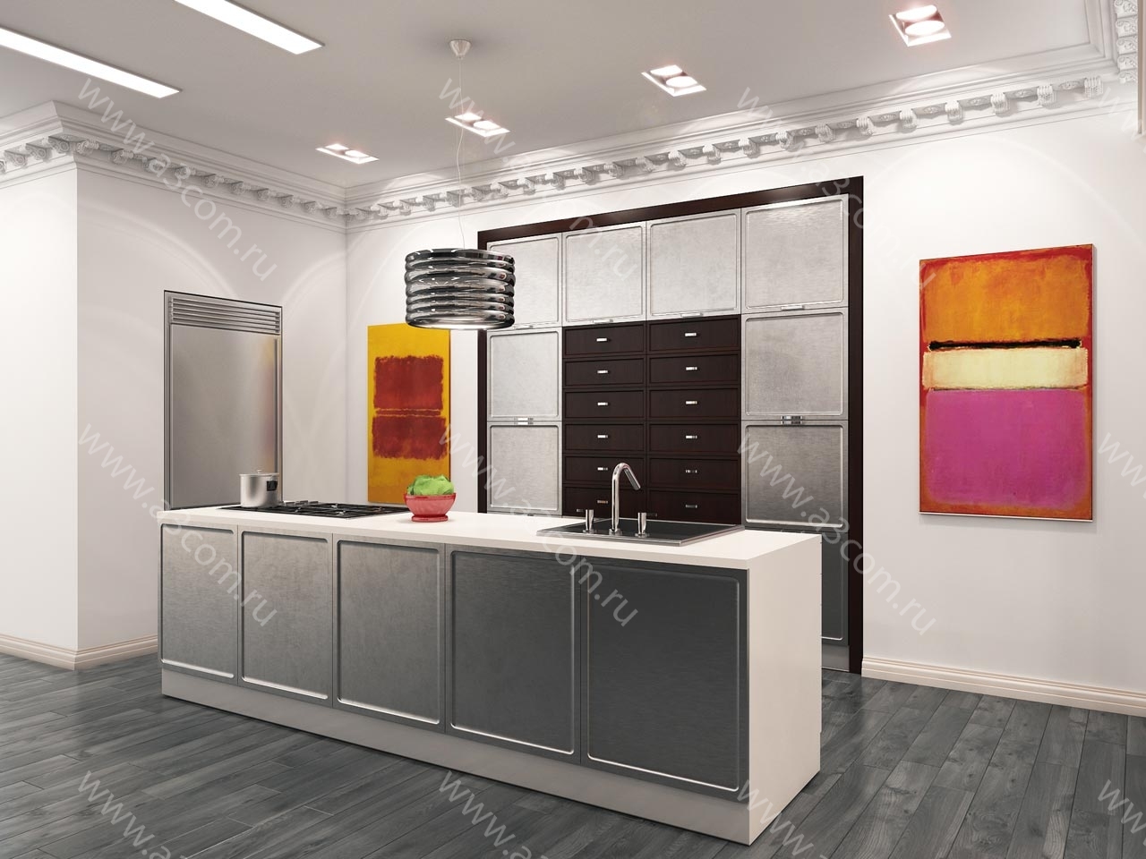 Выставочный зал ASTER（ASTER展厅）丨Атриком（未明确该词具体含义,推测为设计方）-5