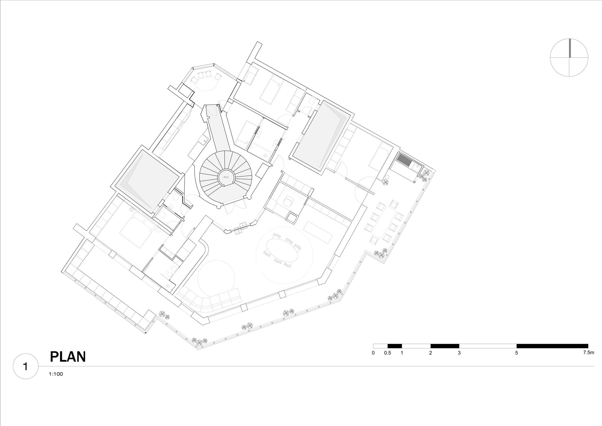 利奥泰顶层公寓丨摩洛哥卡萨布兰卡丨Studio BO-40