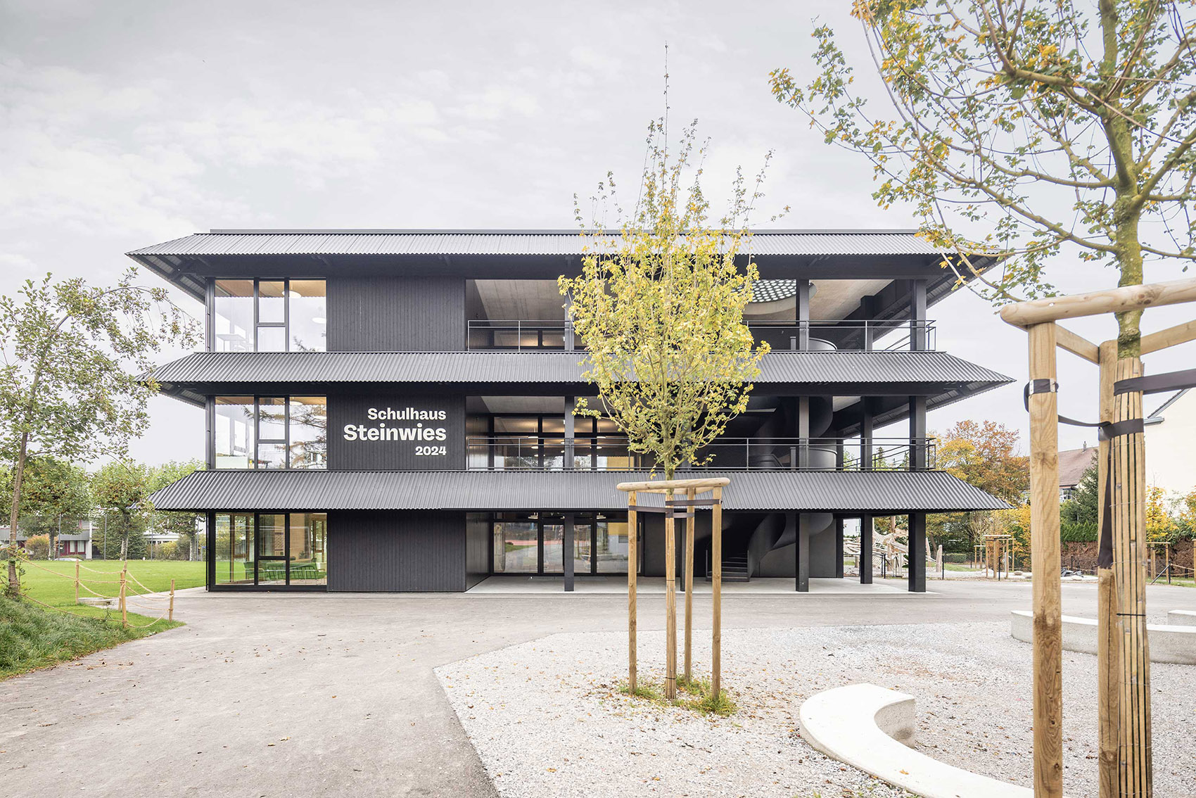 Steinwies Schwerzenbach小学丨瑞士丨Schmid Ziörjen Architektenkollektiv-4
