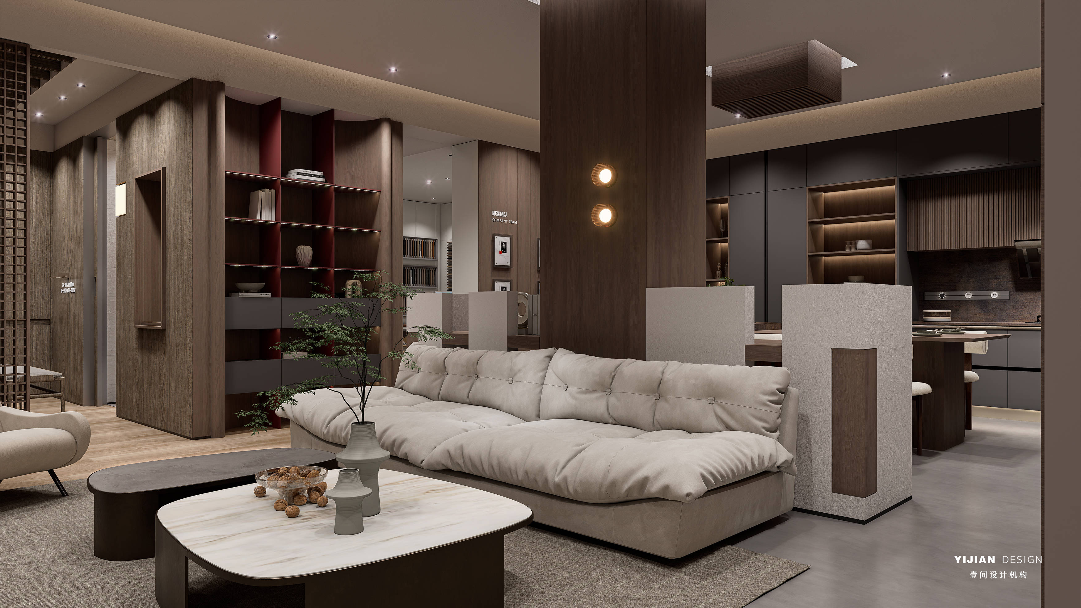 即遇木作×壹间设计丨中国张家口丨山东壹间家居设计机构-24