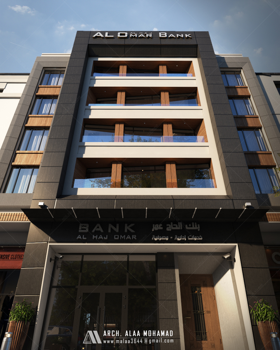 叙利亚阿勒颇商业银行行政办公楼设计-12