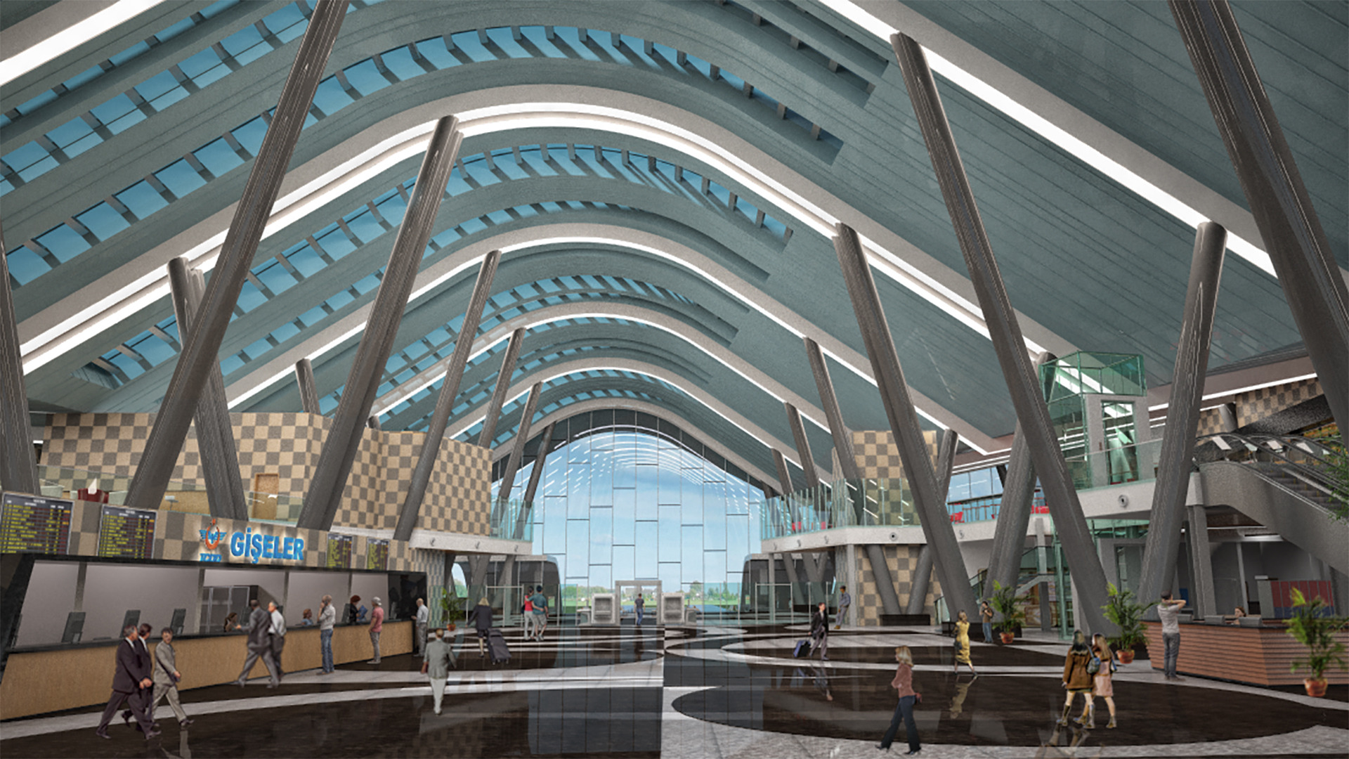 土耳其 Eskişehir 高铁站设计-11