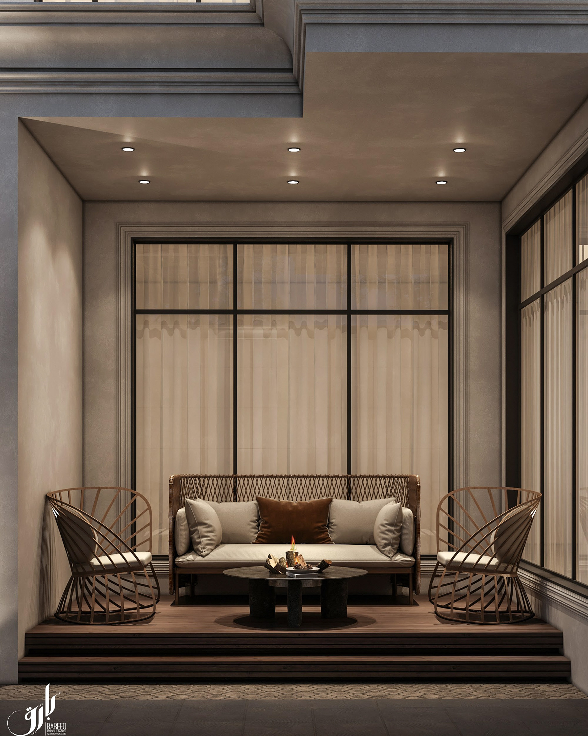 KSA 别墅项目的新外观施工图丨Bariq Consultants-13