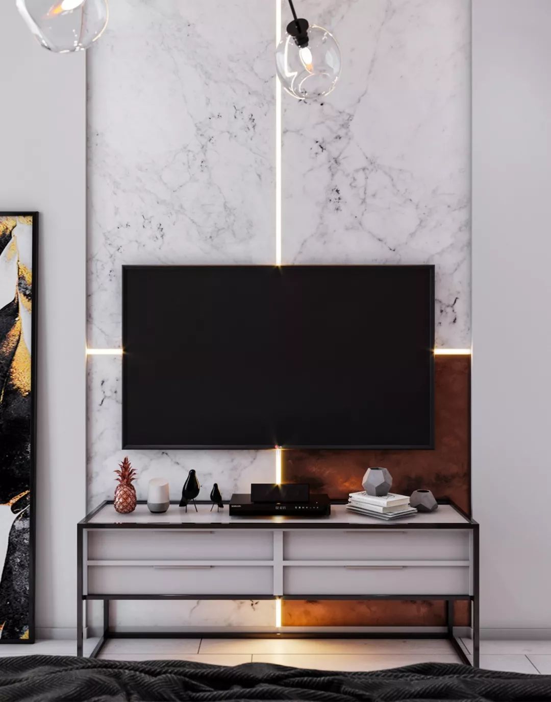 纽约 105 平米现代奢华公寓，展现优雅生活格调-18