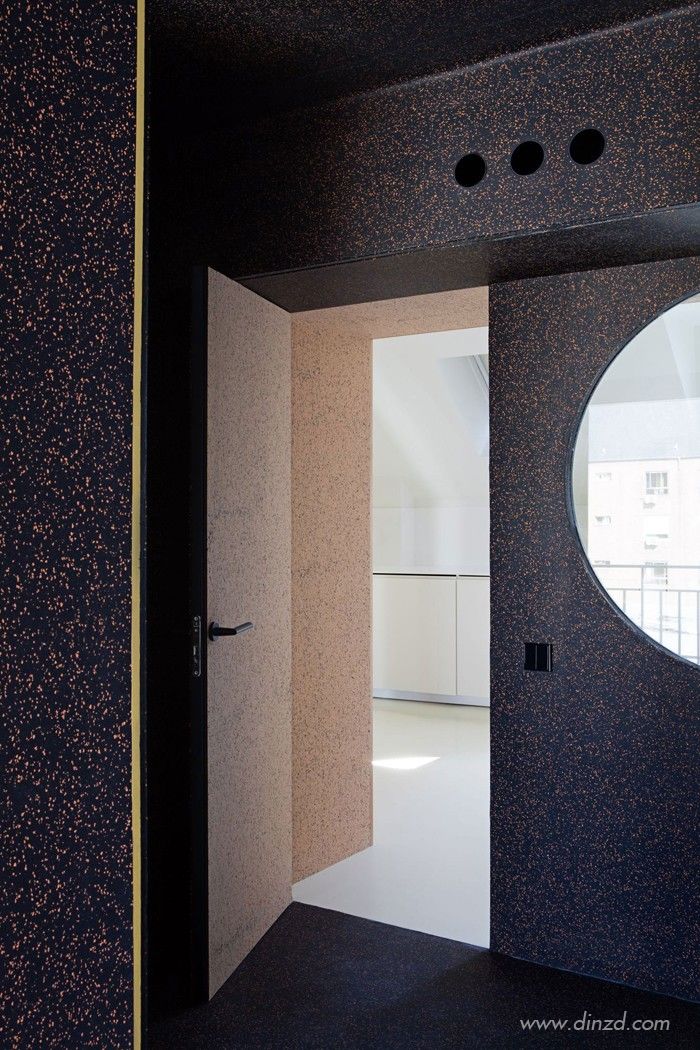 马德里阁楼翻新 | 软木与橡胶的可持续奇迹-16