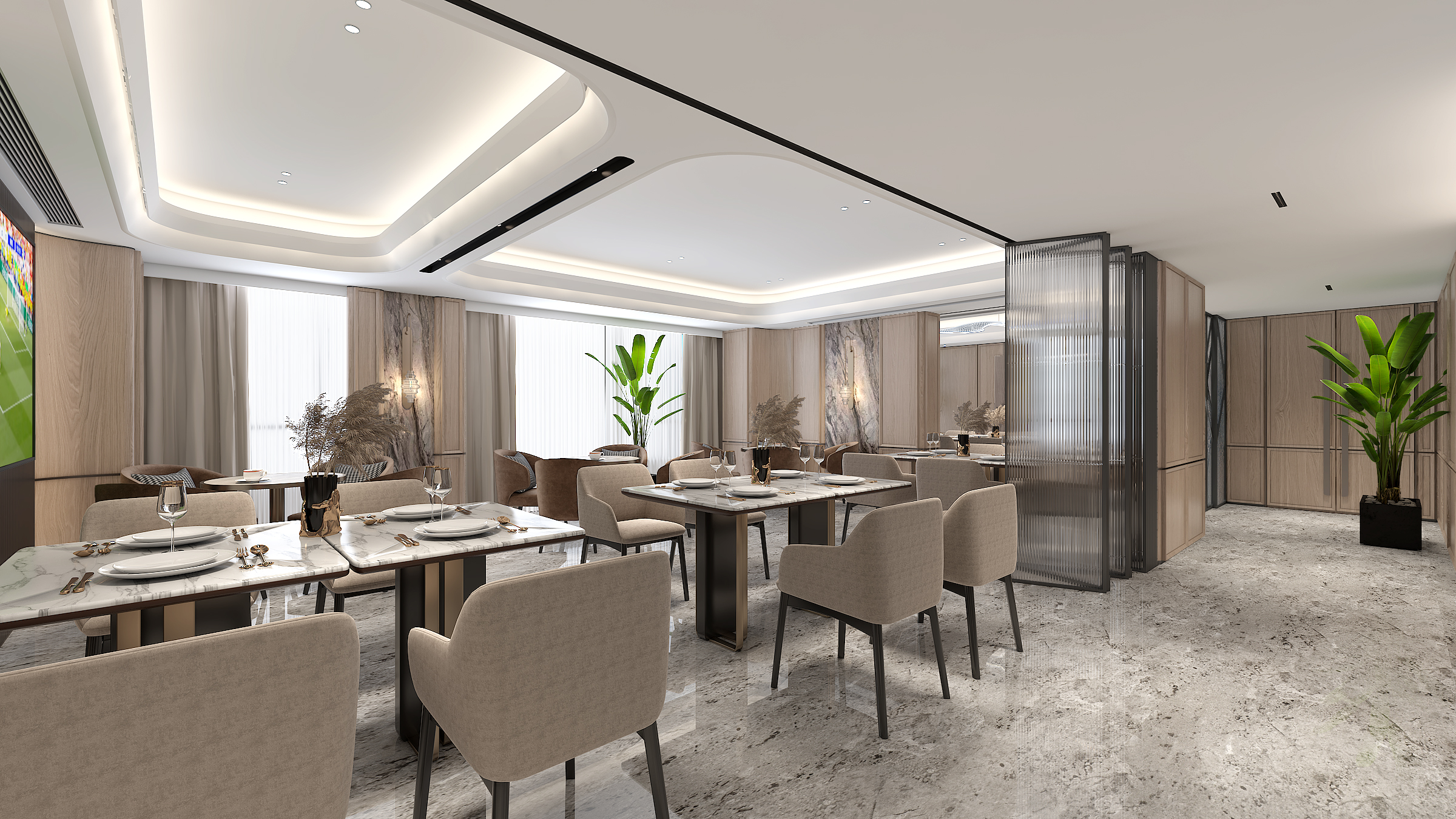 工装-酒店空间效果图-7