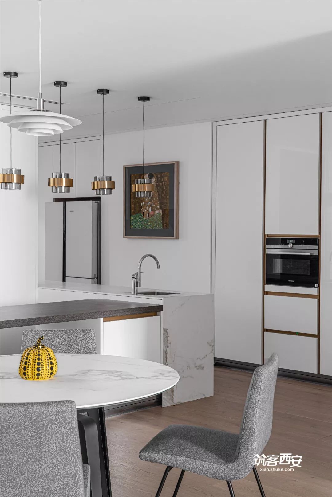 西安胡剑新作 | 400㎡大平层住宅，满足三代人五只猫的舒适生活-67