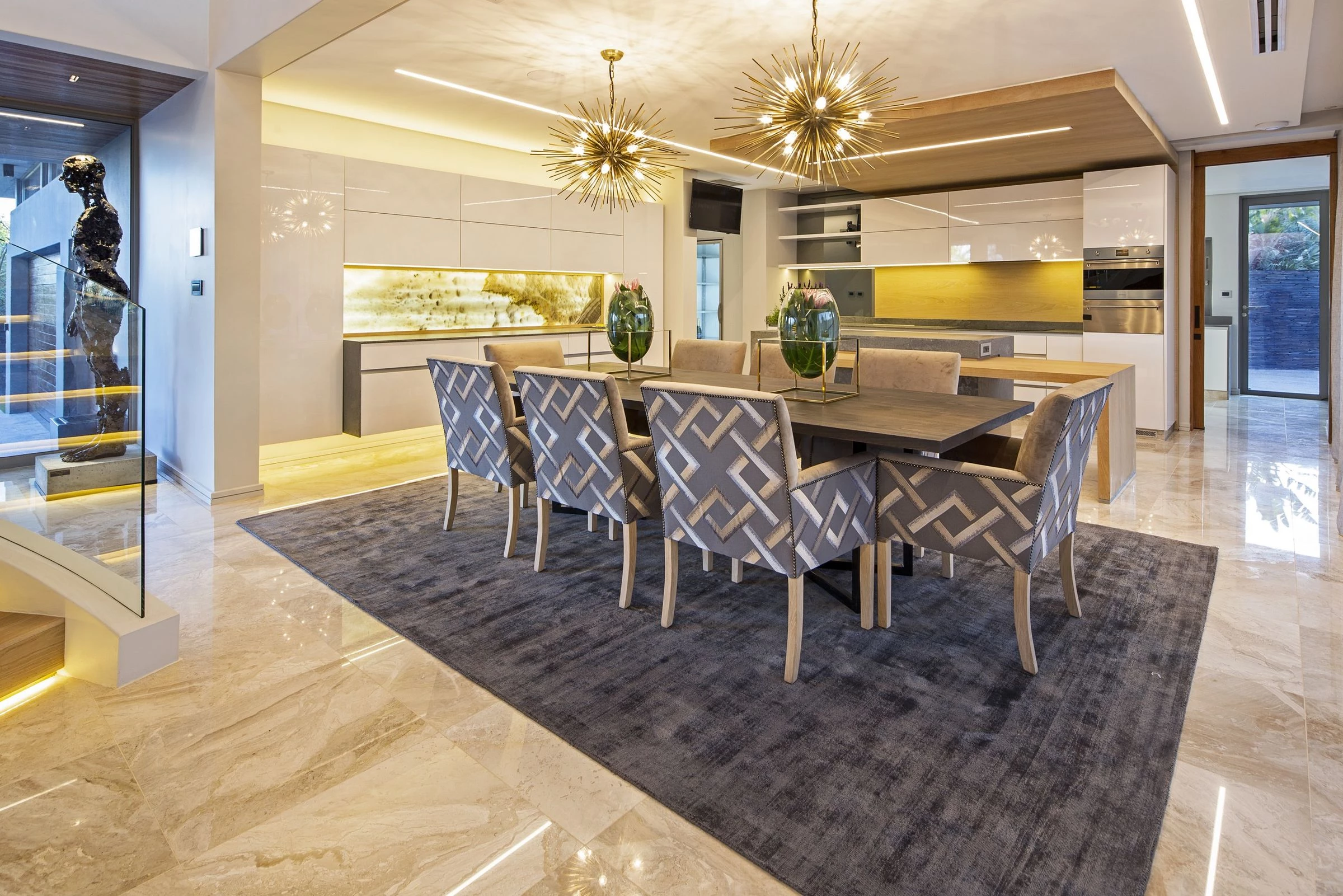 南非棕榈大道住宅的动态设计-25