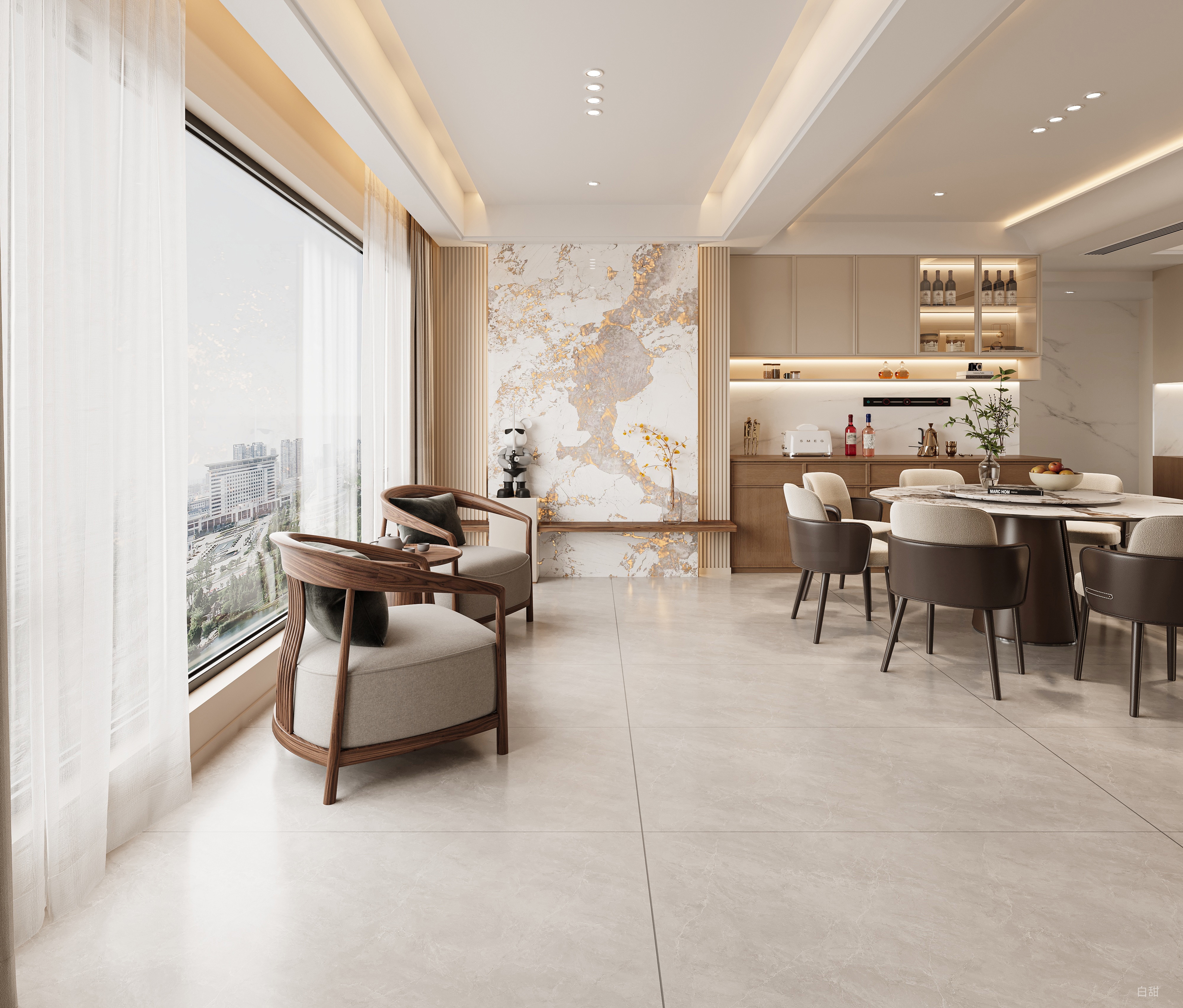 混搭中古风，慢生活的理想宅！-5