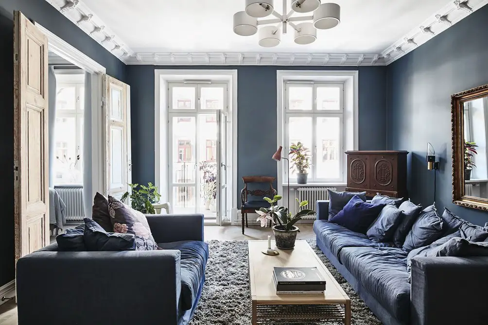 巴洛克蓝调双卧公寓-2