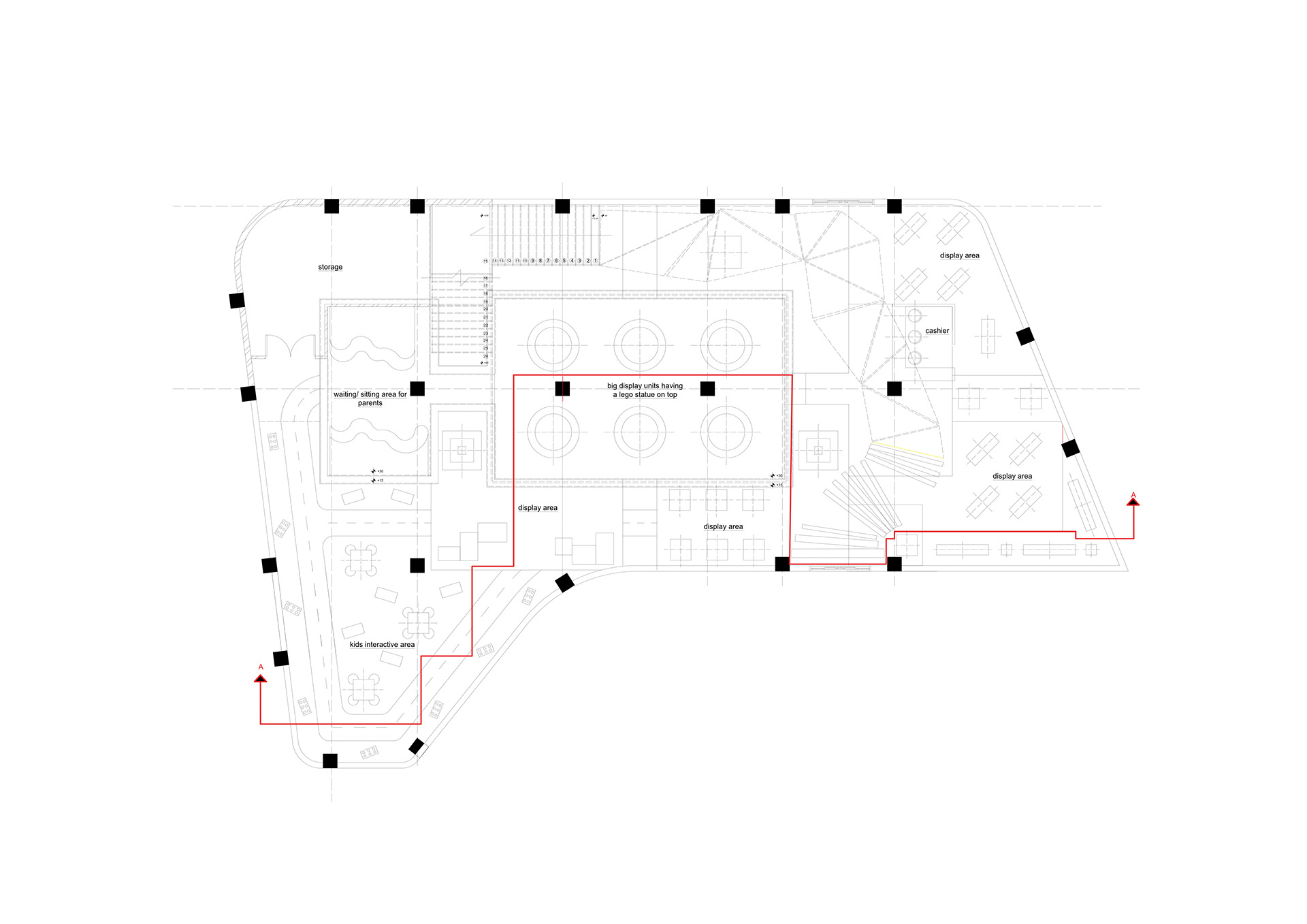 LEGO Shop Design project retail store-2