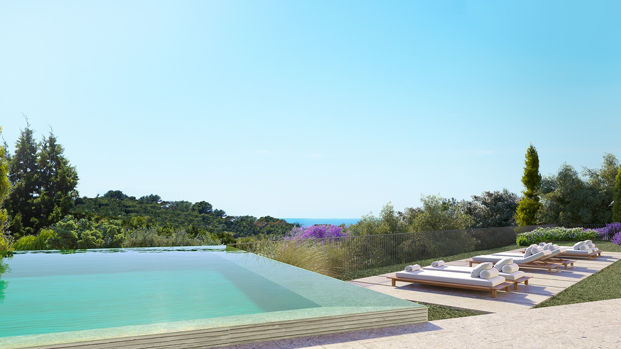 18 位建筑大师的伊维萨岛私人别墅设计,自然融入奢华-178