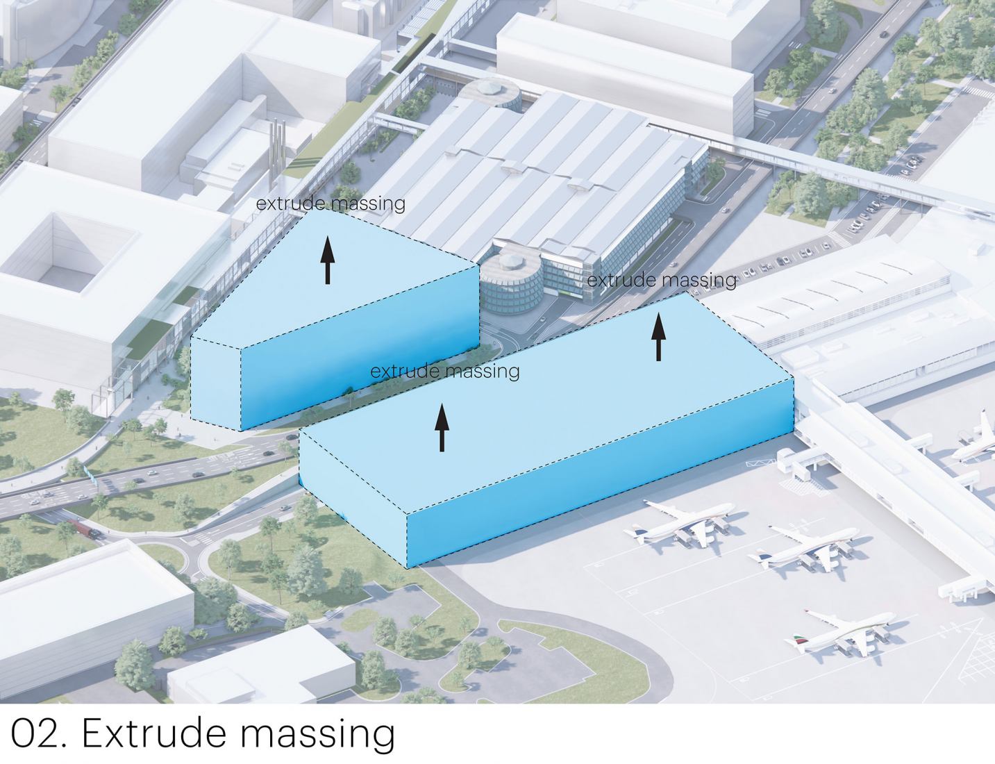 布拉格机场1号航站楼扩建项目（捷克灯笼）丨MVRDV,NACO（荷兰机场顾问公司）-37