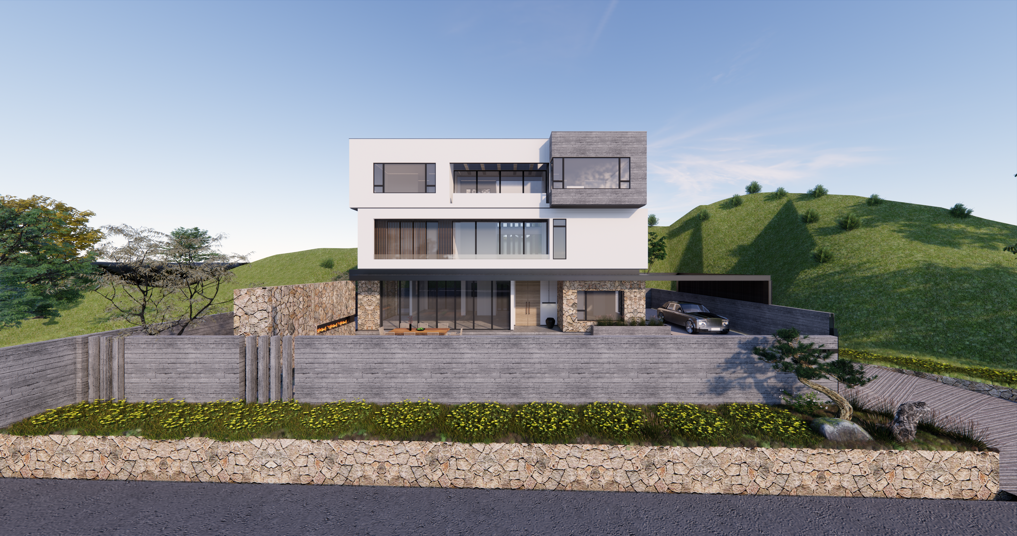 自建房│ENSCAPE 效果图表现-2