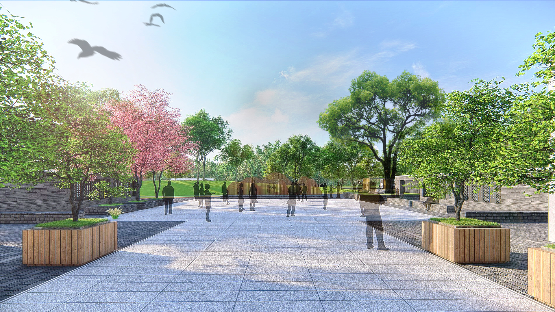 邻里中心景观设计-6