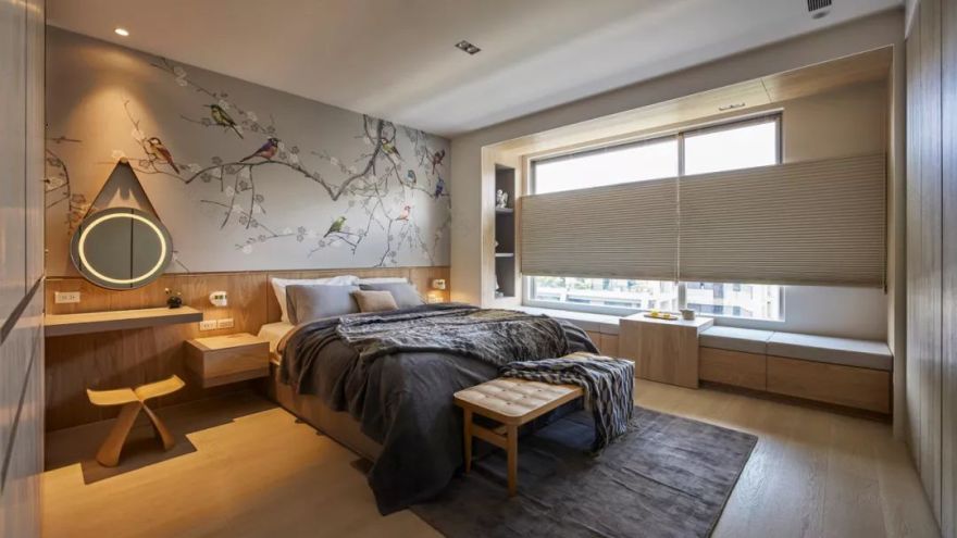 浪漫欧式陶偶搭佐典雅花鸟,新成屋 180 平米诗意家居设计-42