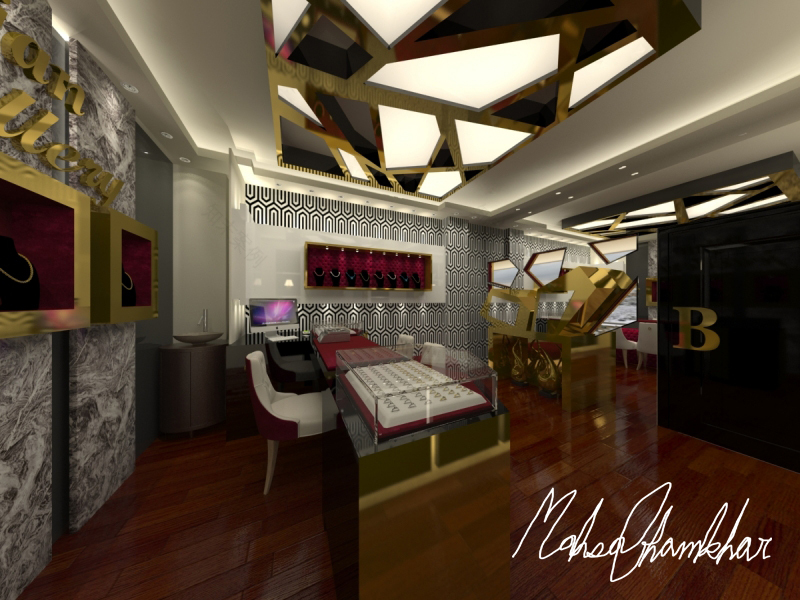 Gharamkhar 建筑集团的商业室内设计杰作-5